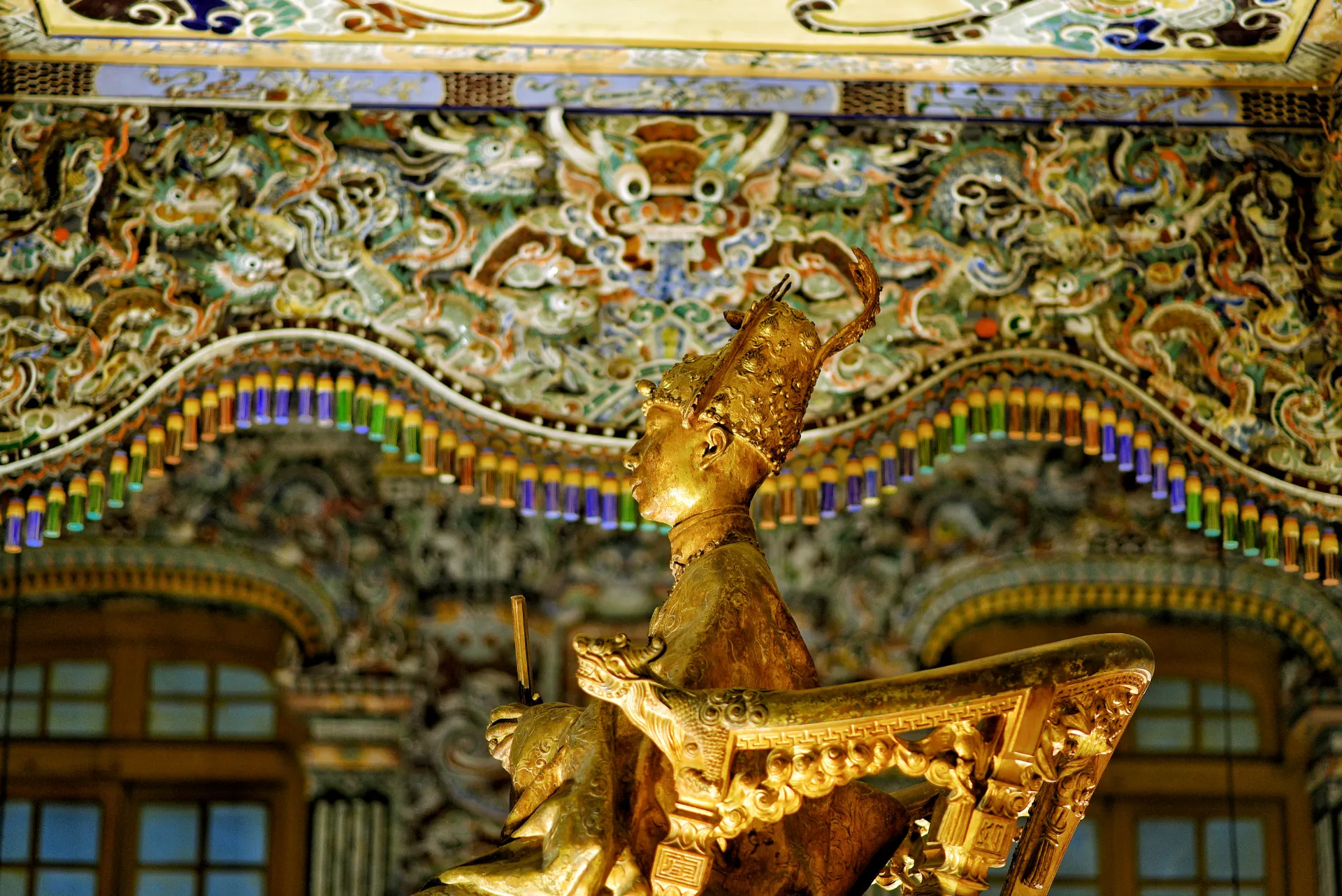 Khai dinh tomb in hue