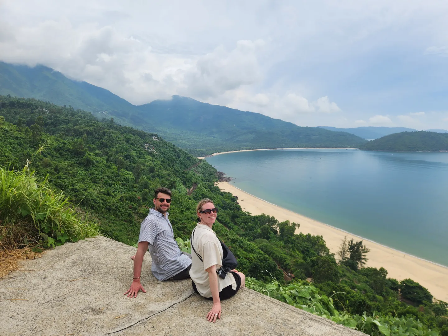 Hai van pass from da nang to hue imperial city