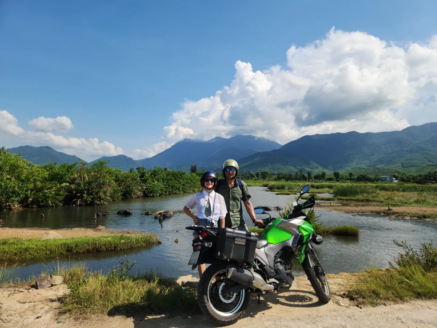 Hoian motorbike tour countryside