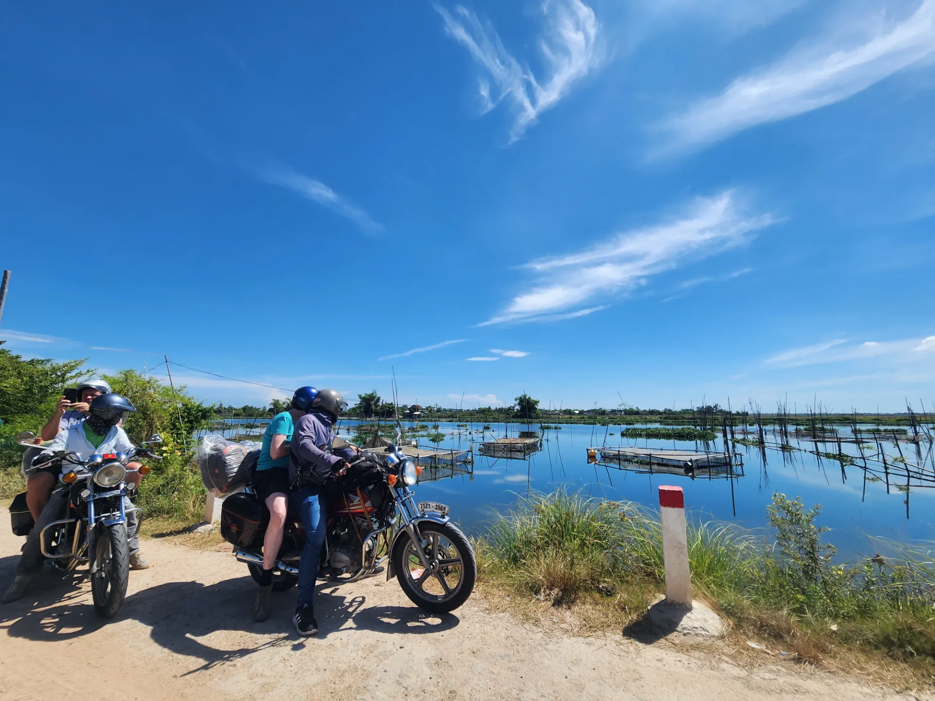 Hoian motorbike tour countryside