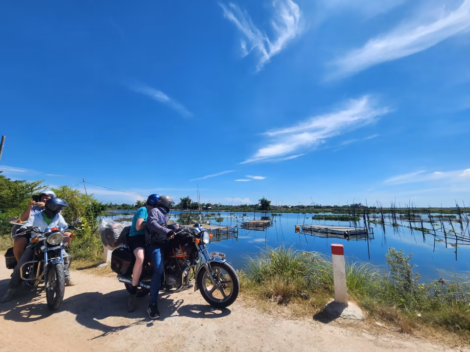 Hoian motorbike tour countryside