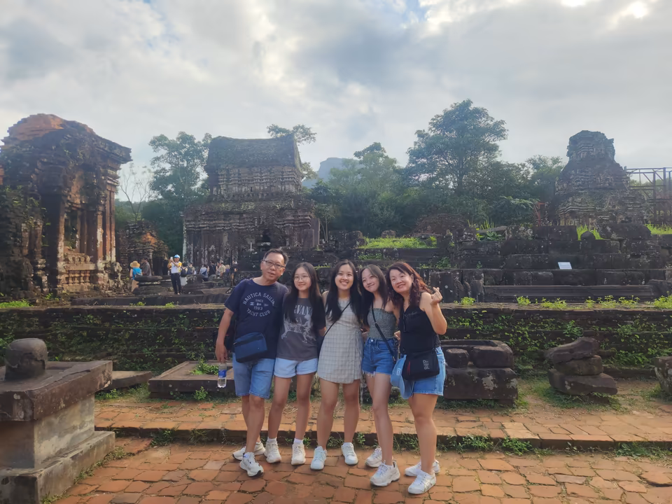 Explore my son sanctuary from Hoi an